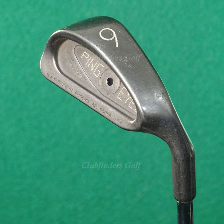 Ping Eye 2 Black Dot Single 6 Iron Karsten ZZ-Lite Steel Stiff