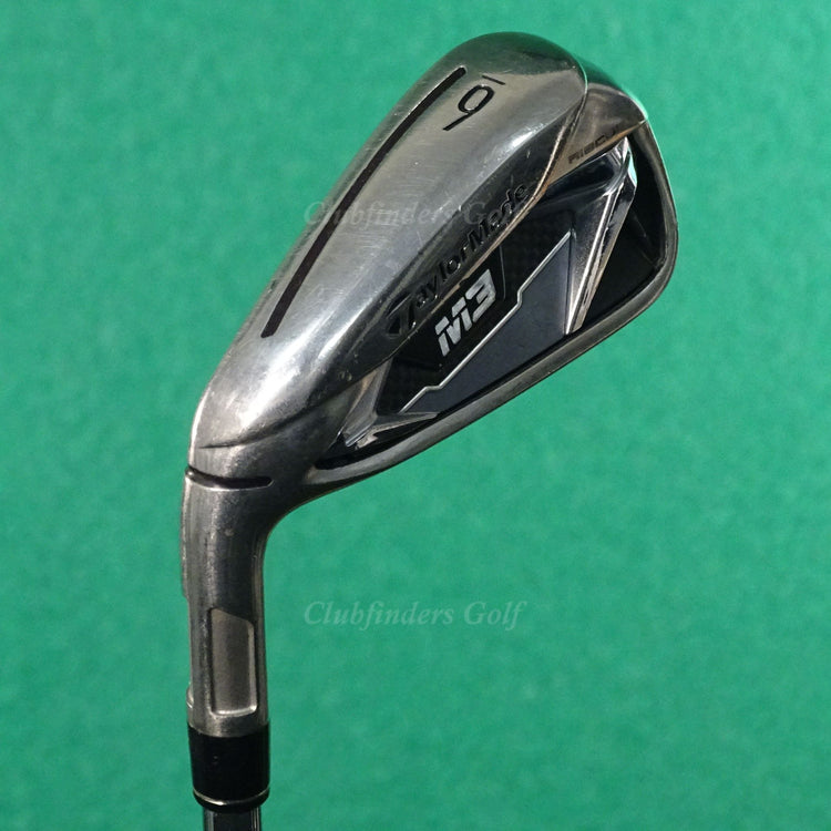 LH TaylorMade M3 Single 6 Iron KBS Tour Steel Stiff