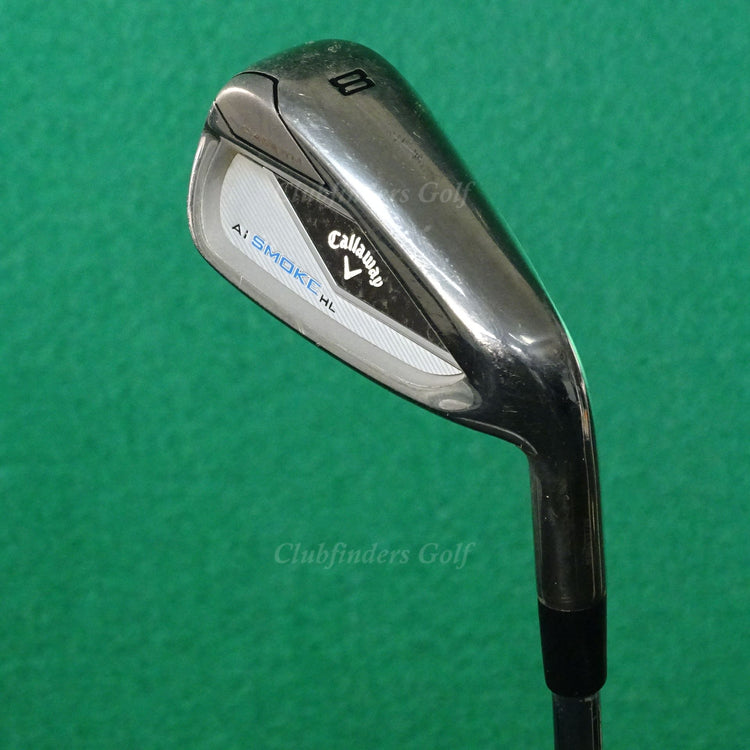 Callaway Paradym Ai Smoke HL Single 8 Iron Dynamic Gold MID 115 S300 Steel Stiff