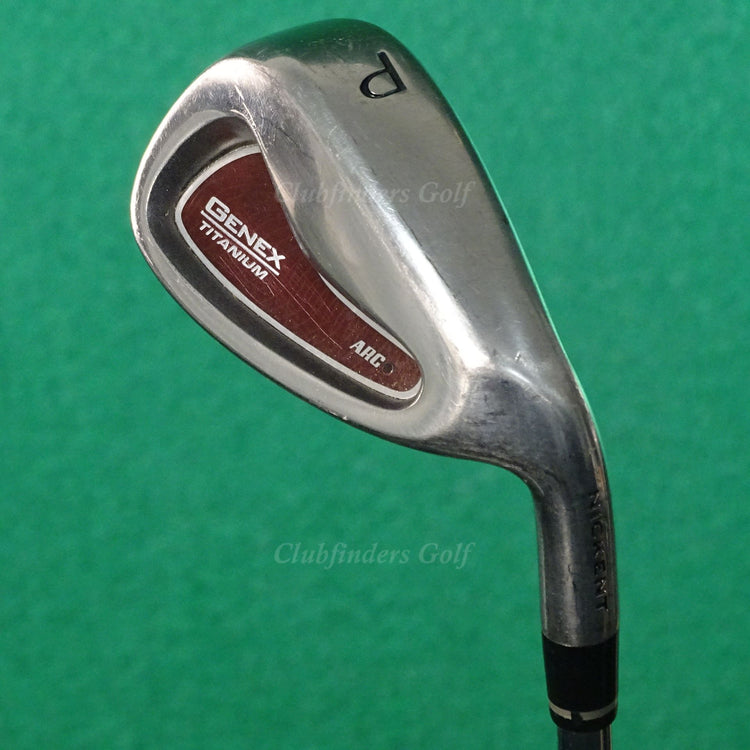 Nickent Genex Titanium Arc PW Pitching Wedge True Temper ST-90 Steel Stiff