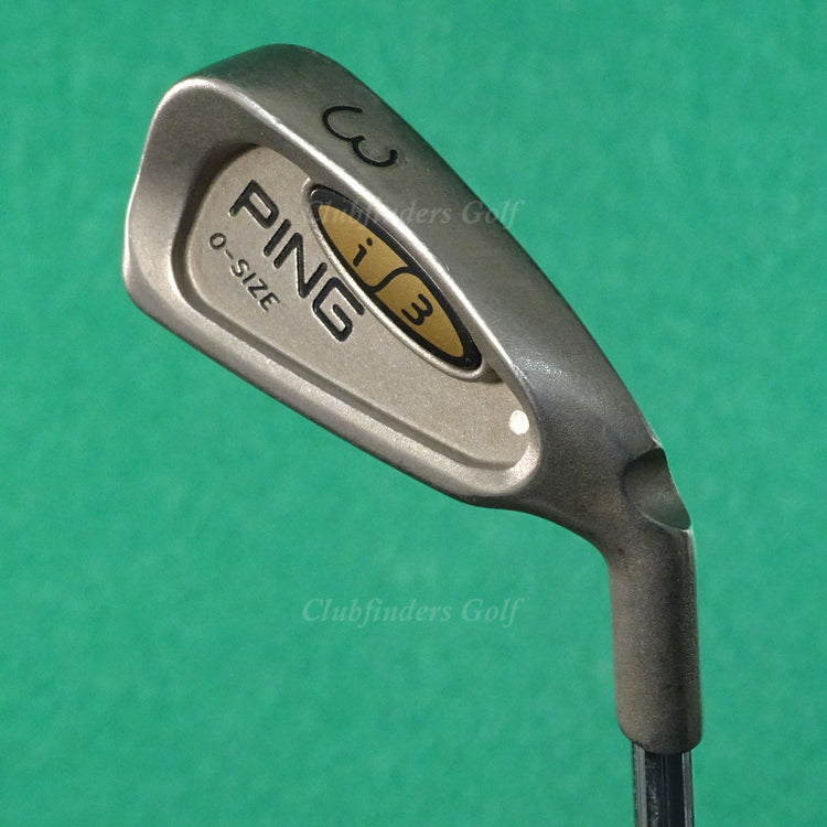 Ping i3 O-Size White Dot Single 3 Iron Factory Cushin JZ Steel Regular