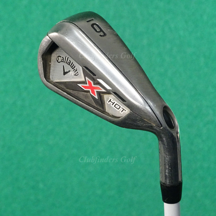 Callaway X-Hot Single 6 Iron Factory I-75G Graphite Regular