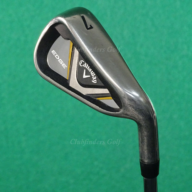 Callaway Edge 2021 Single 7 Iron Factory Steel Stiff