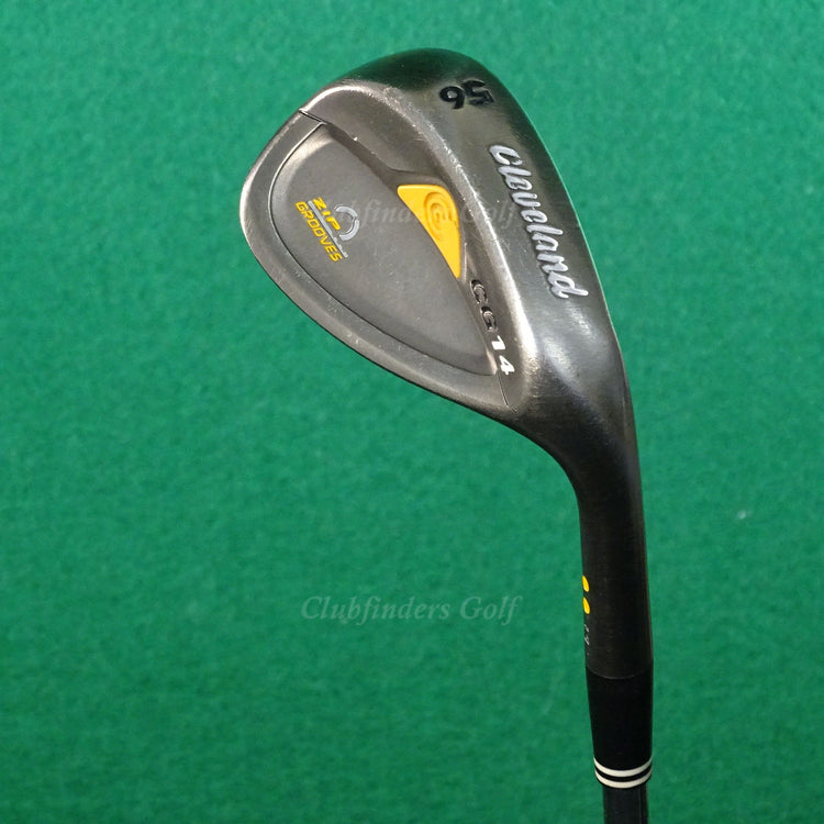 Cleveland CG14 Black Pearl 56-14 56° SW Sand Wedge Factory Traction Steel Wedge