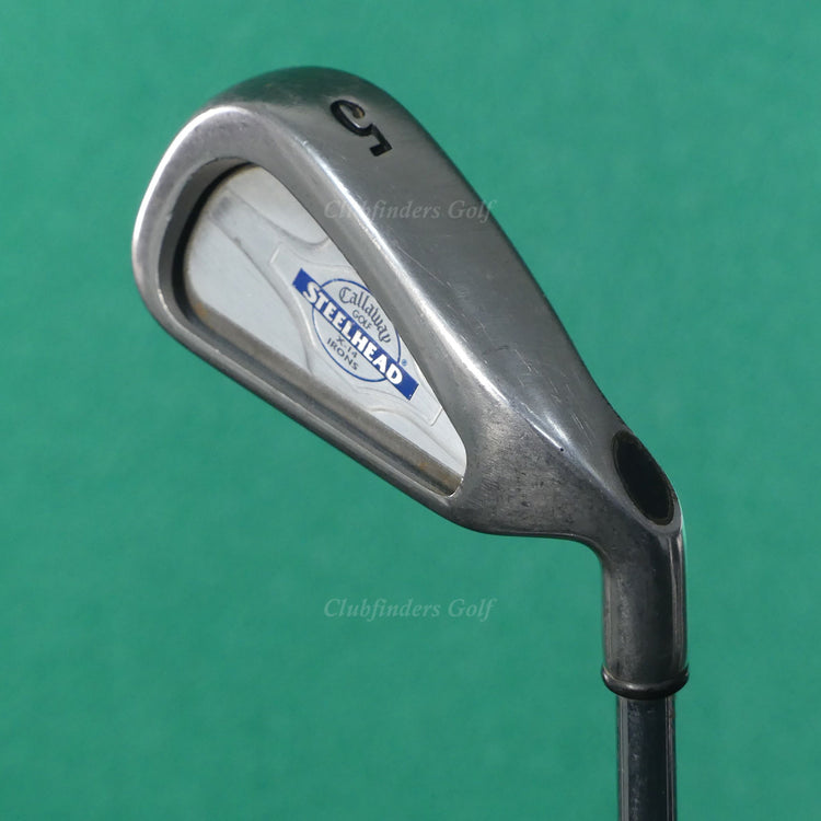 Callaway Steelhead X-14 Single 5 Iron Factory Constant Weight Steel Uniflex