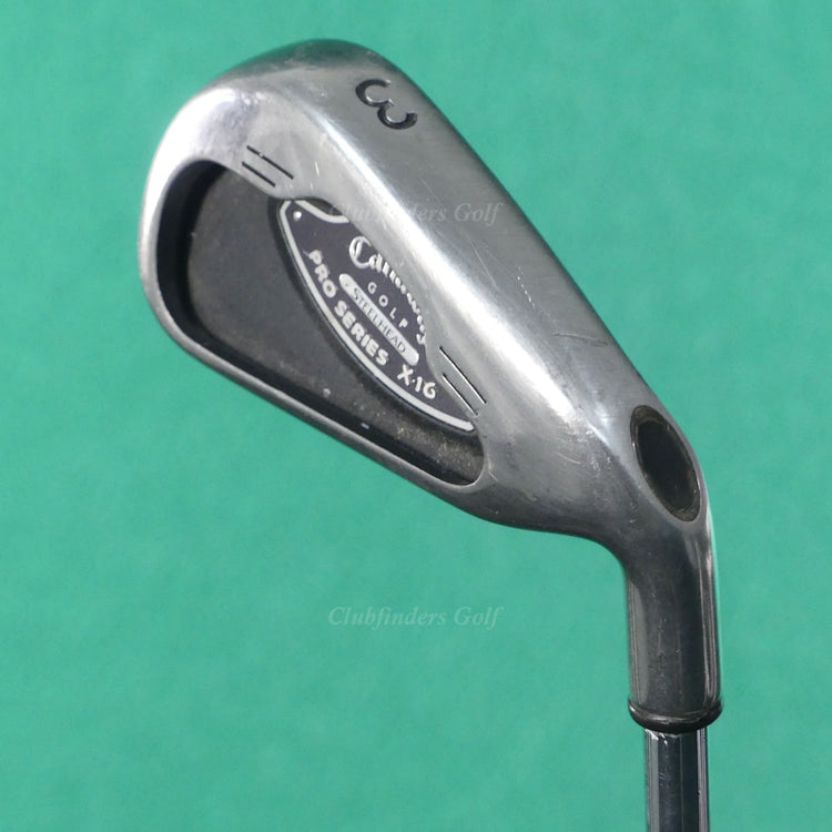 Callaway Steelhead X-16 Pro Series Single 3 Iron Dynamic Gold S300 Steel Stiff