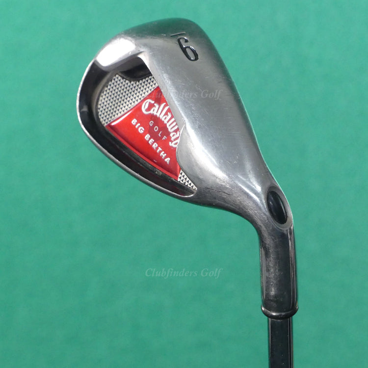 Callaway Big Bertha 2008 Single 9 Iron Factory Steel Uniflex