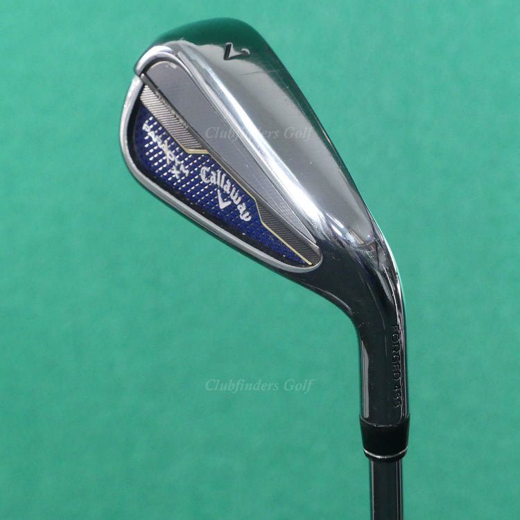 Callaway Paradym X Single 7 Iron True Temper Elevate MPH 85 Steel Regular