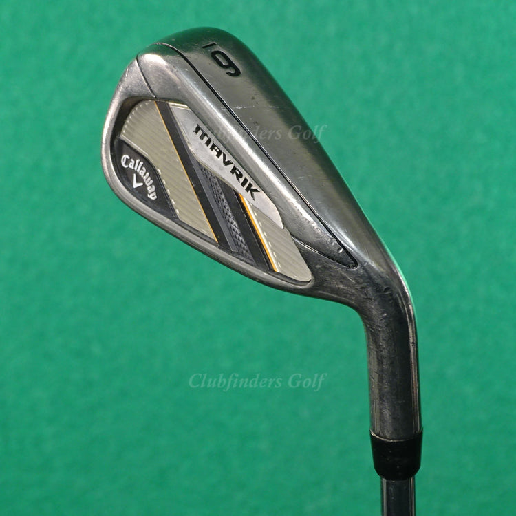 Callaway Mavrik Single 6 Iron True Temper Elevate 95 VSS Steel Regular