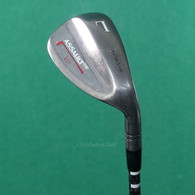 Adams Assault VMI 60° LW Lob Wedge Factory SuperShaft Graphite Stiff