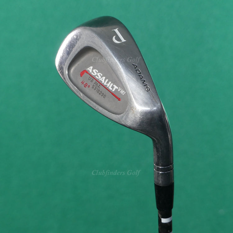 Adams Assault VMI 48° PW Pitching Wedge Factory SuperShaft Graphite Stiff