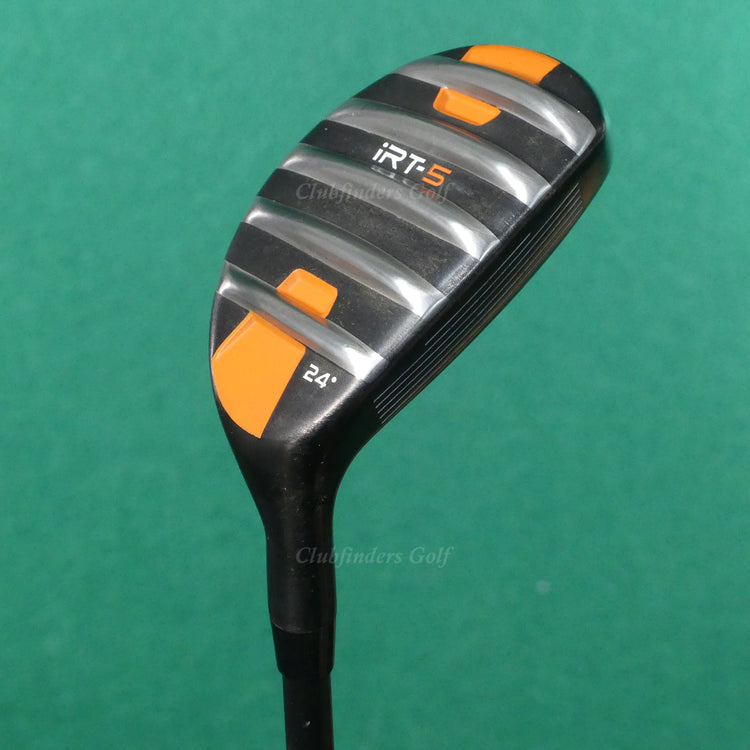 iRT-5 Hybrid 24° Utility Club Factory 75g Graphite Seniors