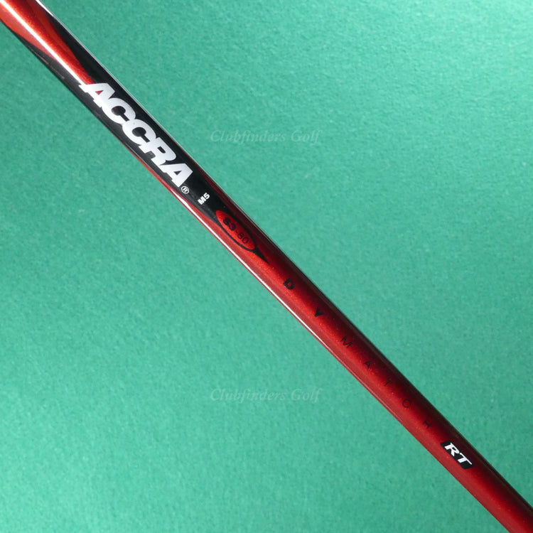 ACCRA Dymatch RT S3-80 M5 .335 Extra Stiff 40.25" Pulled Graphite Wood Shaft