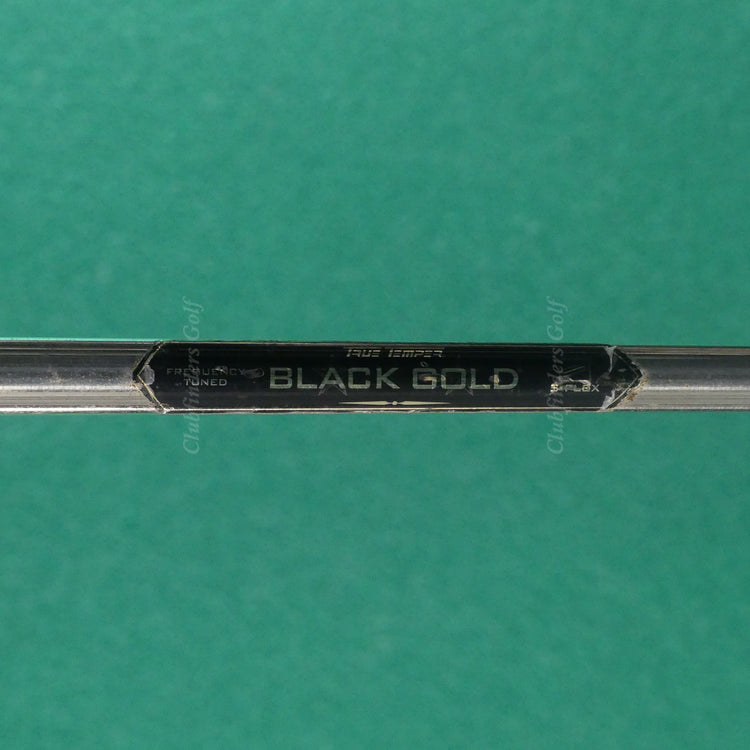 Adams Idea Pro Forged Single 6 Iron True Temper Black Gold Steel Stiff