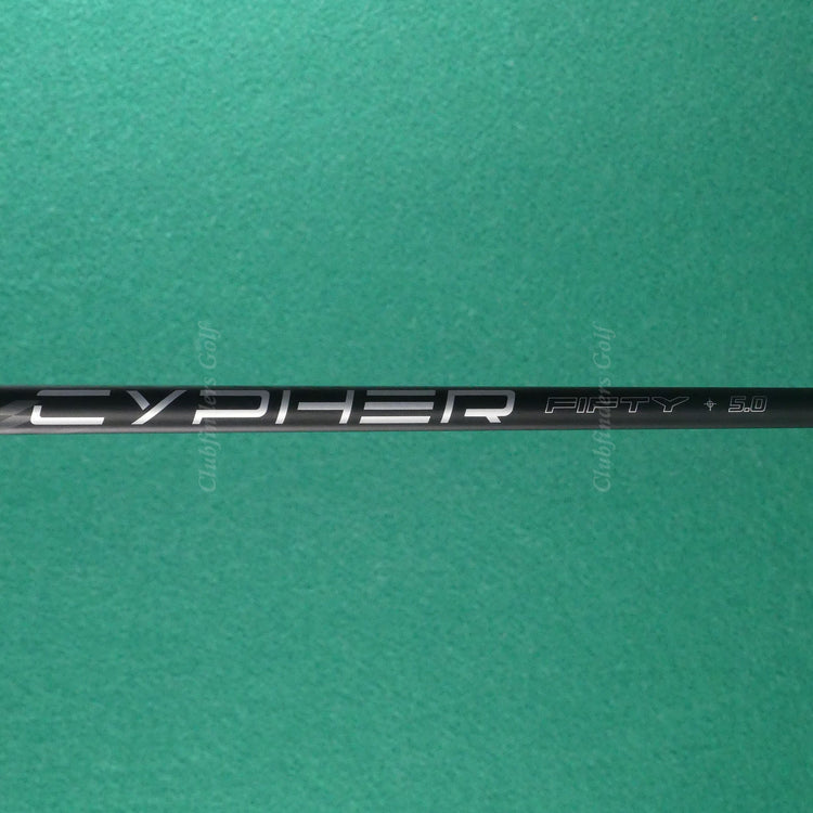 Callaway Elyte X Single 9 Iron Cypher Black 2.0 Fifty 5.0 Graphite Seniors