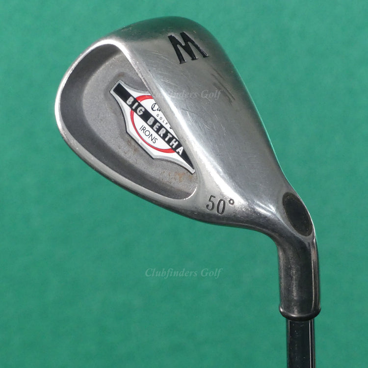 Callaway Big Bertha 2002 50° AW Approach Wedge Constant Weight Steel Uniflex