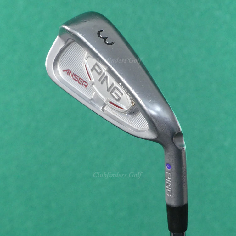 Ping Anser Forged Purple Dot Single 3 Iron Project X Rifle 5.5 Steel Firm