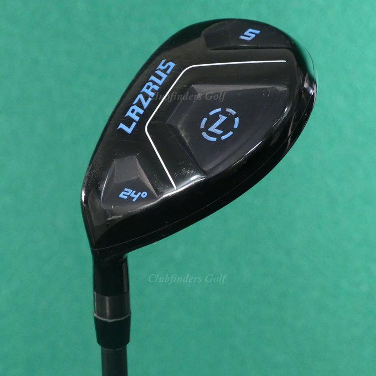 LH Lazarus Golf LAZ1 24° Hybrid 5 Iron TaylorMade M2 REAX 55 Graphite Seniors
