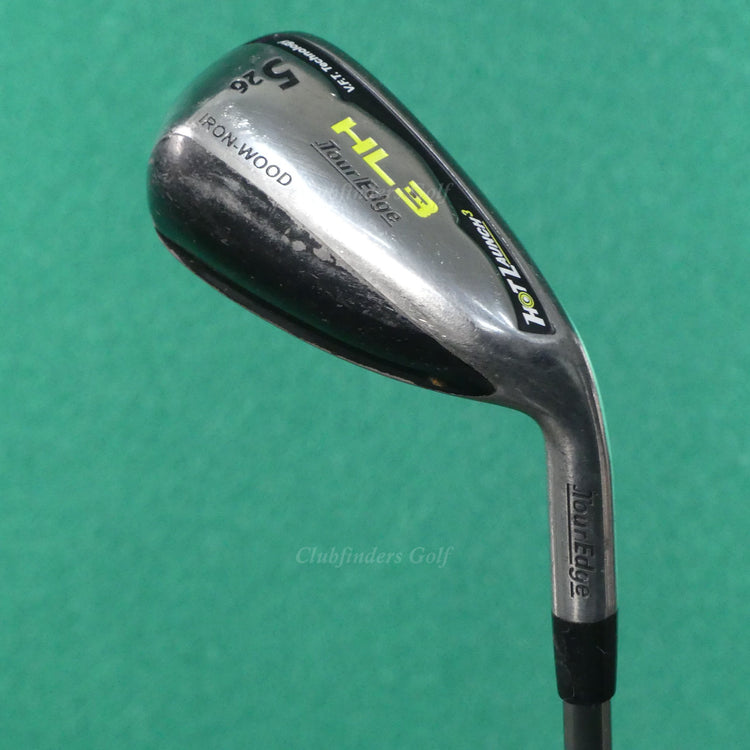 Tour Edge Hot Launch 3 HL3 Ironwood 26° Single 5 Iron Factory Graphite Seniors