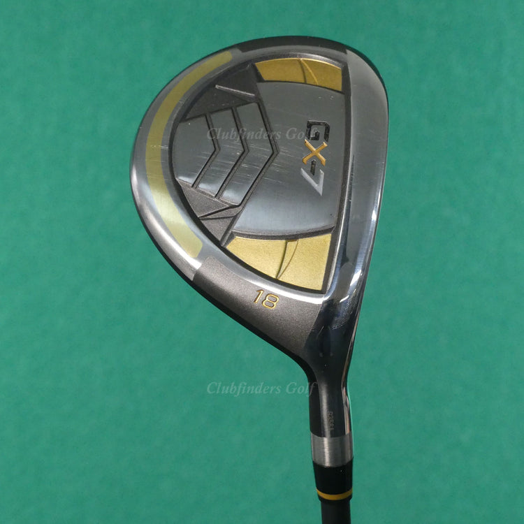 GX-7 X-Metal Fairway 18° 5 Wood Factory 45g Graphite Senior Plus w/ HC