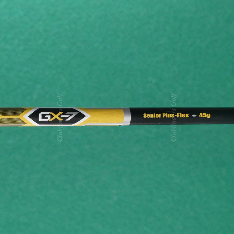 GX-7 X-Metal Driver / Fairway 14° Wood Factory 45g Graphite Senior Plus w/ HC