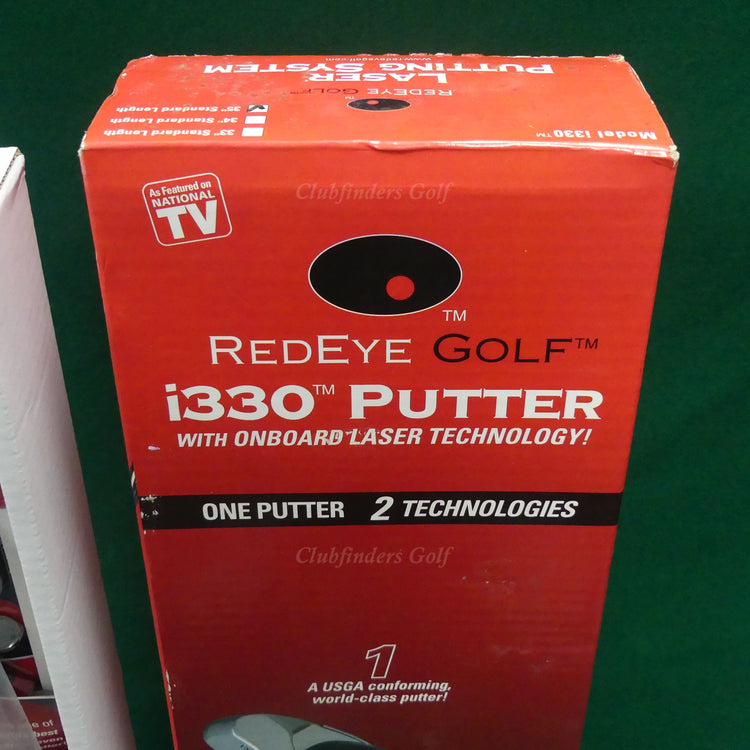 NEW IN BOX RedEye Golf i330 35" Putter Swing Trainer Training Aid AS SEEN ON TV