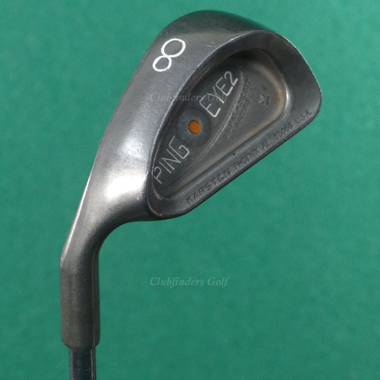 LH Ping Eye 2 Plus Orange Dot Single 8 Iron True Temper Release Steel Seniors