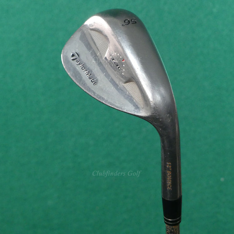 TaylorMade RAC Chrome 56-12 56° Sand Wedge TaylorMade RAC Steel Wedge Flex