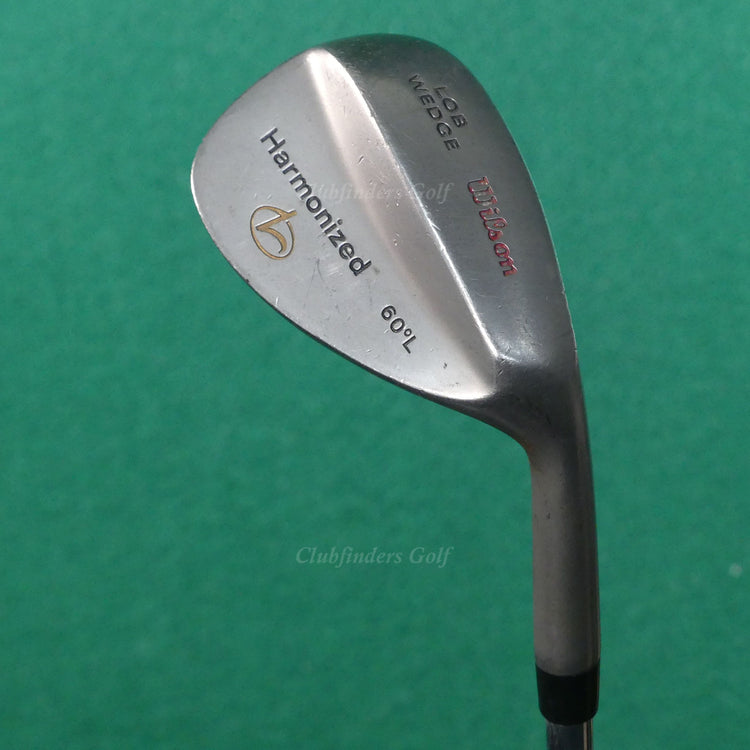Wilson Harmonized 60° LW Lob Wedge Stepped Steel Stiff