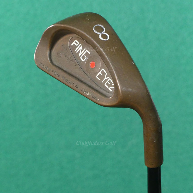 Ping Eye 2 Plus BeCu Copper Red Dot Single 8 Iron G-Loomis SP-A Graphite Seniors