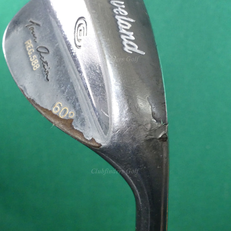 Cleveland Tour Action 588 Chrome 60° LW Lob Wedge Factory Steel Wedge
