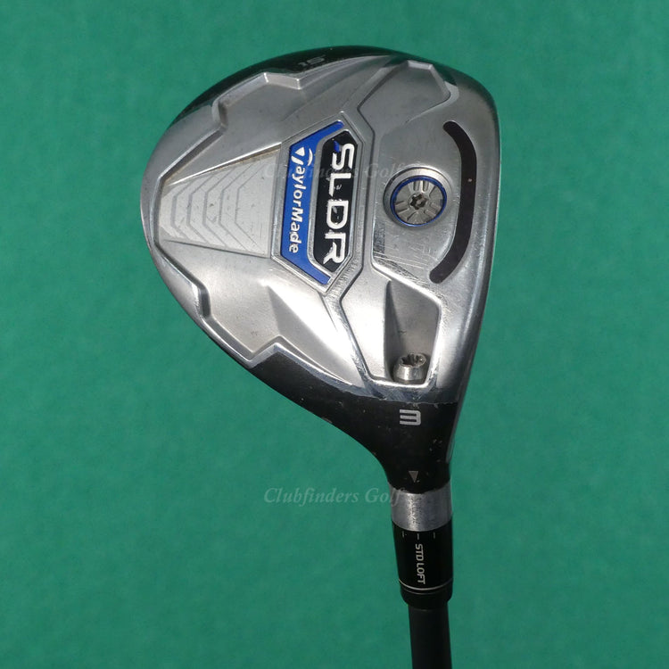 TaylorMade SLDR Fairway 15° 3 Wood Fujikura Speeder 77 Graphite Stiff *READ*