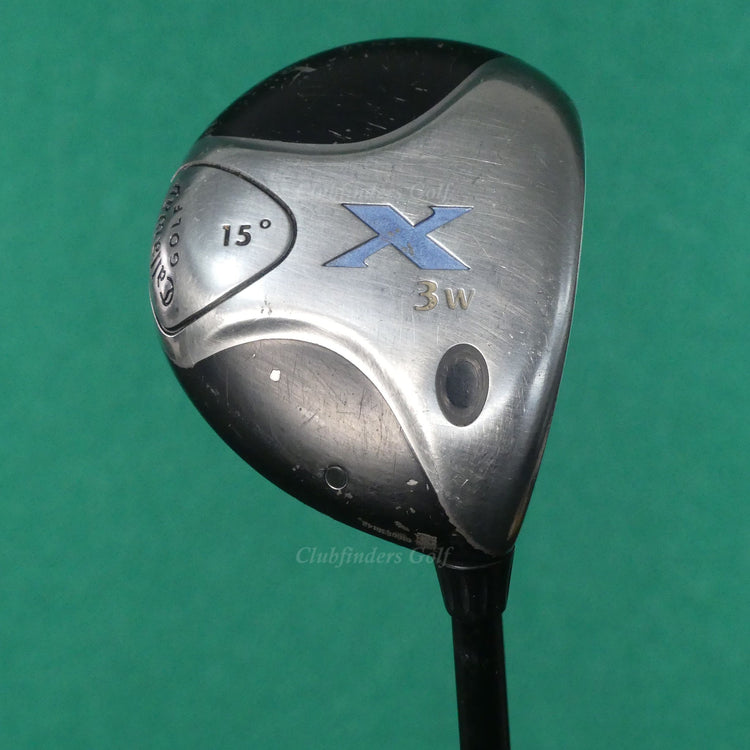 Lady Callaway X 2006 Fairway 15° 3 Wood Fujikura Gems 55g Graphite Ladies