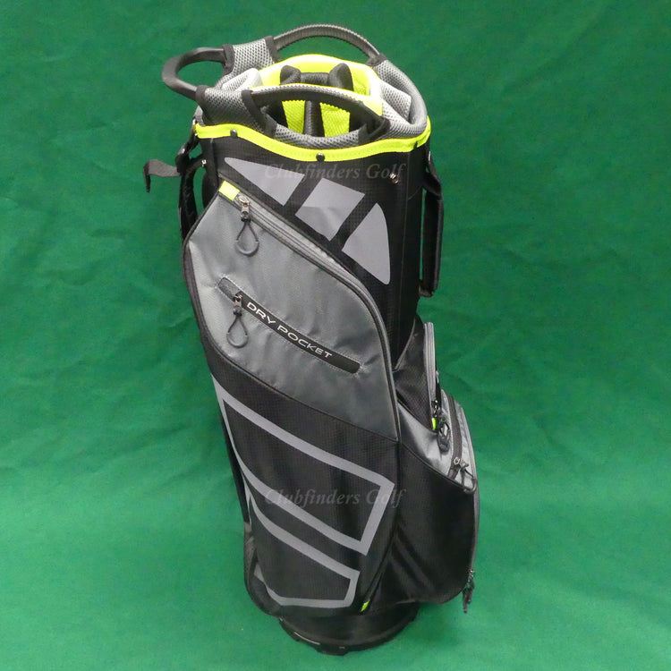 NEW Tour Edge HL3 Black/Grey 14-Way Golf Cart Bag w/ Raincover