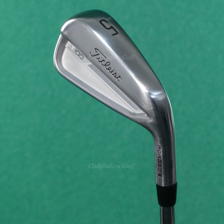 Titleist 2023 T100 Forged Single 5 Iron TT Dynamic Gold Steel Extra Stiff