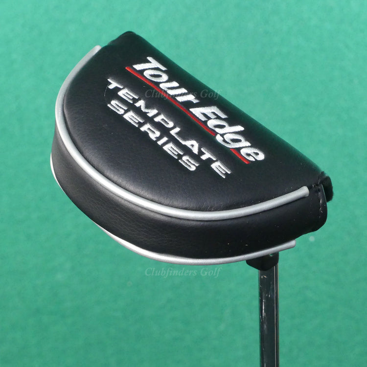 Tour Edge Template Series Valley Black 35" Putter Golf Club w/ Headcover