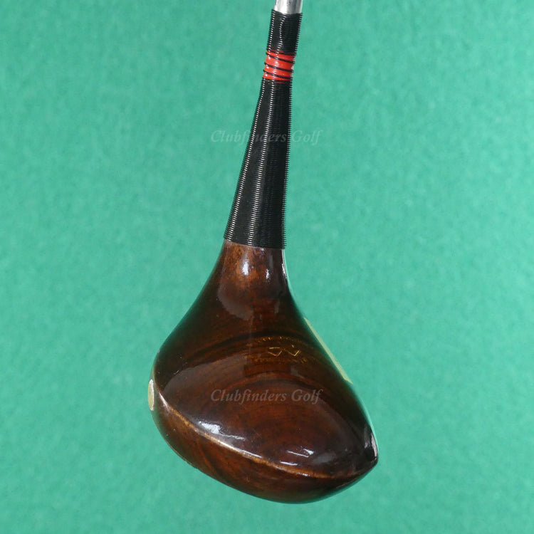 VINTAGE MacGregor Tourney M3TW Persimmon Fairway 3 Wood Stepped Steel Stiff