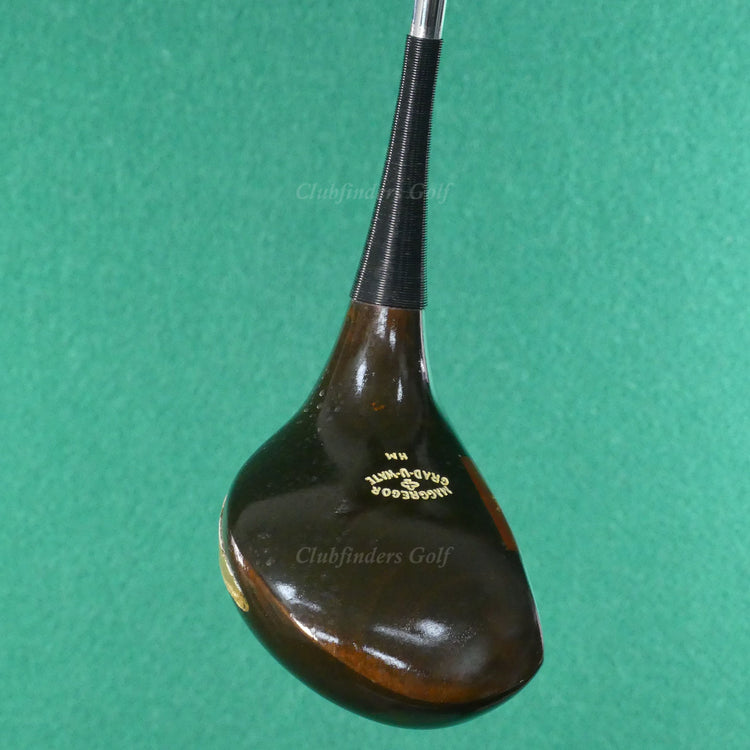 VINTAGE MacGregor Grad-U-Wate HM Hitter's Model Persimmon Fairway 2 Wood Steel