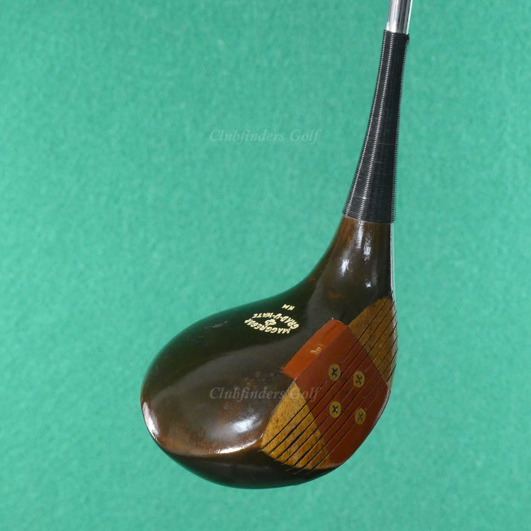 VINTAGE MacGregor Grad-U-Wate HM Hitter's Model Persimmon Fairway 2 Wood Steel