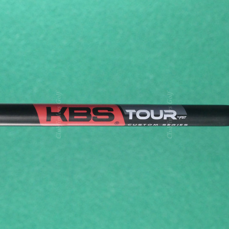 Titleist T100s Black Single 9 Iron KBS Tour Custom Black Matte Steel Stiff