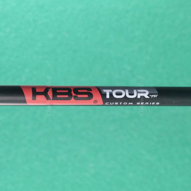 Titleist T100s Black Single 7 Iron KBS Tour Custom Black Matte Steel Stiff
