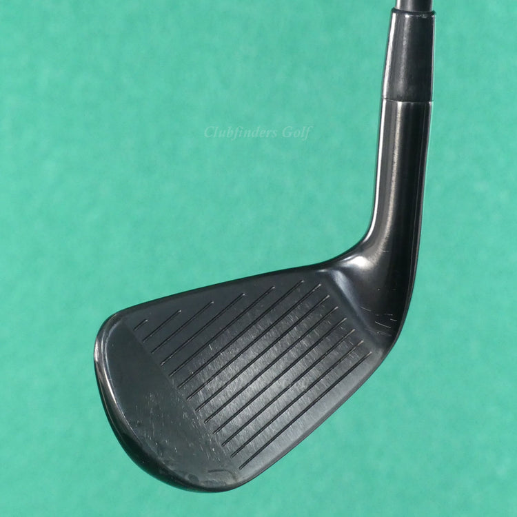 Titleist T100s Black Single 7 Iron KBS Tour Custom Black Matte Steel Stiff