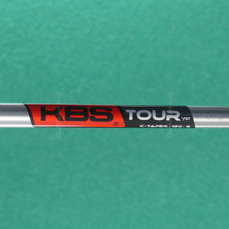 TaylorMade 2023 P-7MC Forged Single 6 Iron KBS Tour C-Taper 120 Steel Stiff