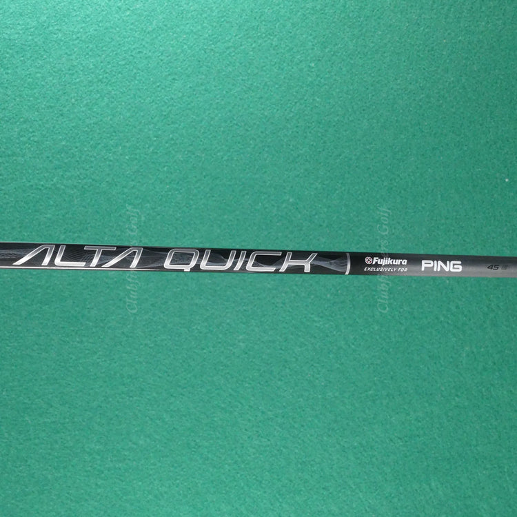 Ping G730 White Dot Single 9 Iron Factory ALTA Quick 45G Graphite Seniors