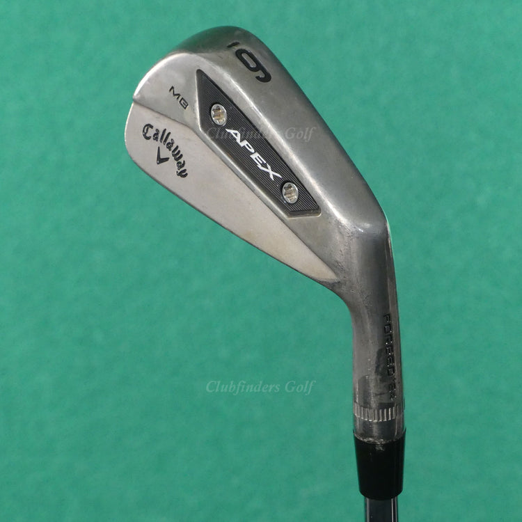 Callaway Apex MB Forged '24 Raw Single 6 Iron KBS Tour FLT 130 Steel Extra Stiff