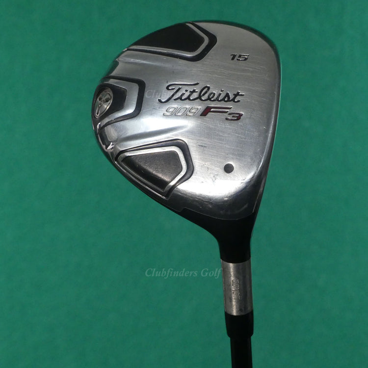 Titleist 909F3 909 F3 Fairway 15° 3 Wood Aldila VooDoo FW-S Graphite Stiff