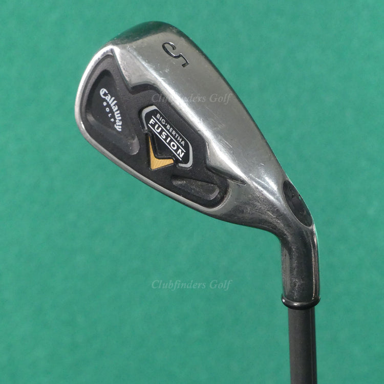 Callaway Big Bertha Fusion Single 5 Iron RCH System 75i Graphite Firm