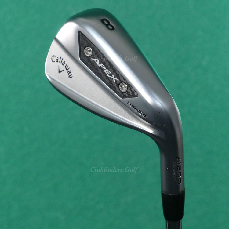 Callaway 2024 Apex Ai200 Forged Single 8 Iron TT DG MID 90 R300 Steel Regular