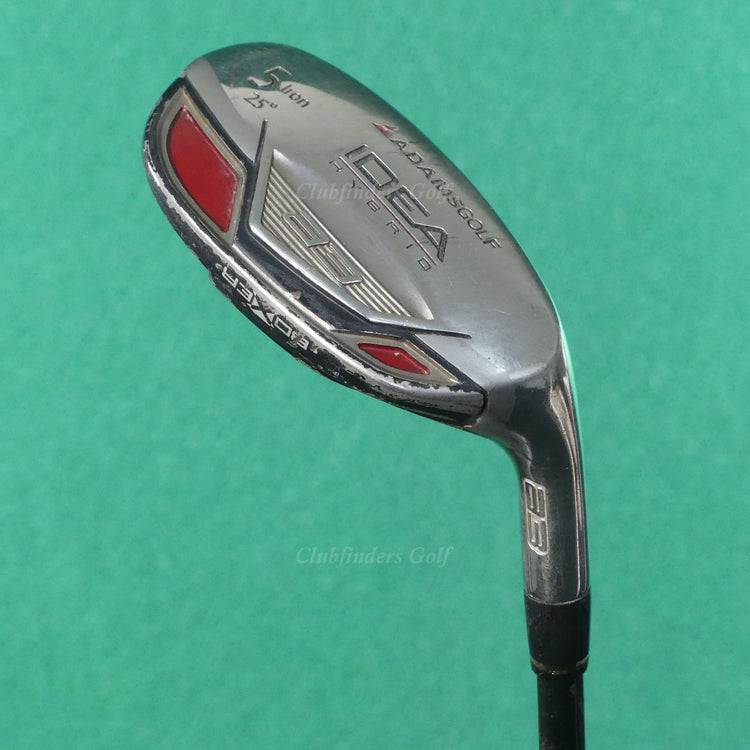 Adams Idea a3 Hybrid 25° Hybrid 5 Iron Grafalloy ProLaunch Red HY Graphite Stiff
