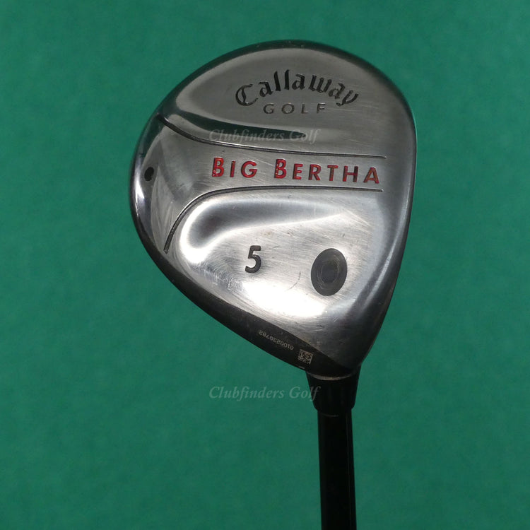 Callaway Big Bertha 2004 Fairway 5 Wood Factory RCH 75w Graphite Firm